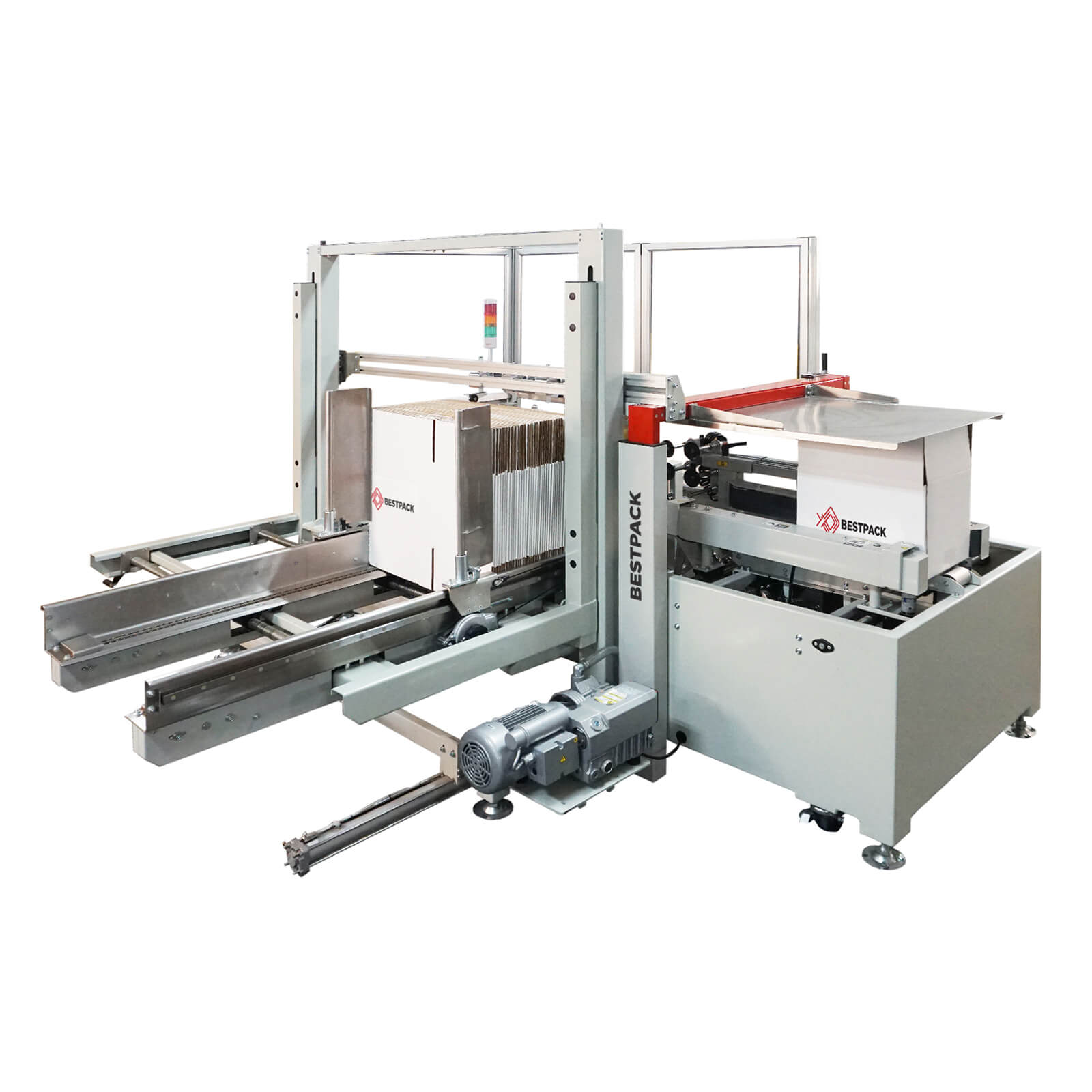 The ELVS carton erector systems from BestPack