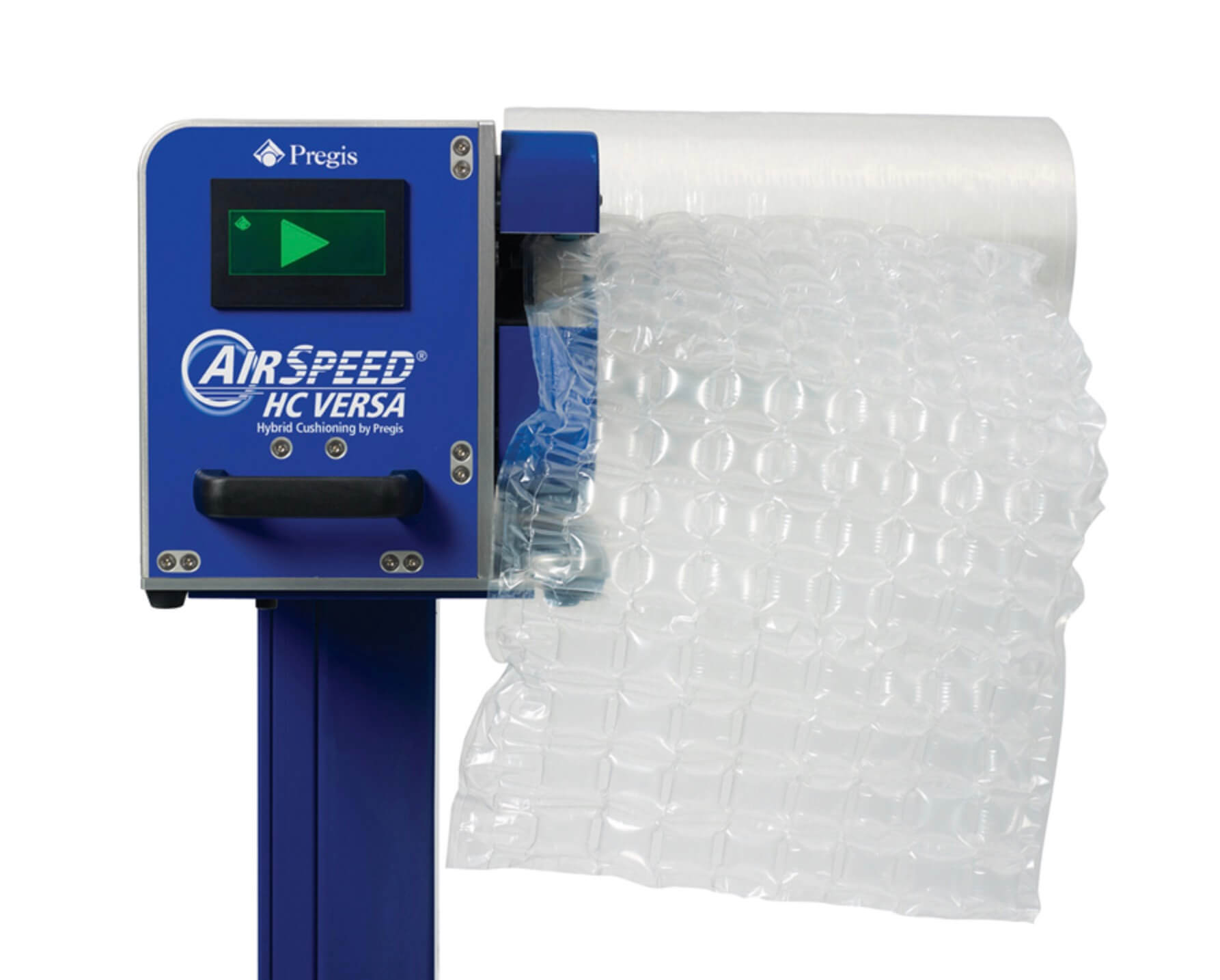 The Pregis AirSpeed HC Versa air cushioning packaging system